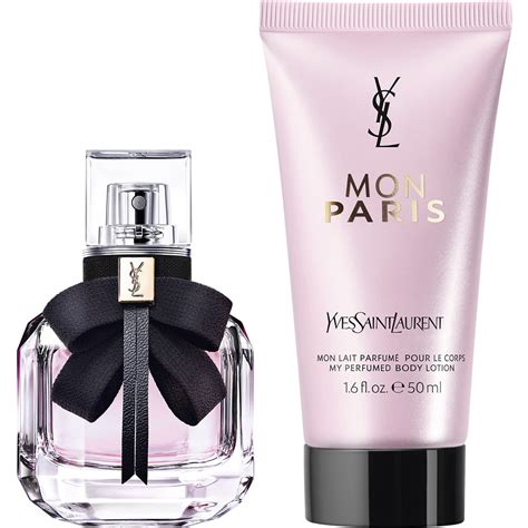 ysl mon paris gift set with lotion